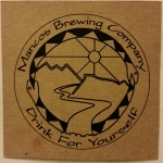 beer coaster from Manitou Brewing Co. ( CO-MANC-1 )