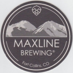 beer coaster from Metric Brewing Co. ( CO-MAXL-3 )