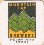 beer coaster from Mountain Toad Brewing ( CO-MTAP-1 )