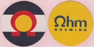 beer coaster from Old Colorado Brewing Co. ( CO-OHMB-1 )