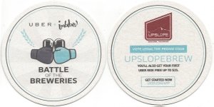 beer coaster from Ursula Brewing ( CO-UPSL-3 )