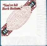 beer napkin from Rock Coast Brewery ( CO-RBTM-NAP-2 )