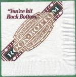 beer napkin from Rock Coast Brewery ( CO-RBTM-NAP-3 )