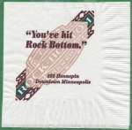 beer napkin from Rock Coast Brewery ( CO-RBTM-NAP-5 )