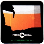 beer sticker from Ramblebine Brewing Company ( CO-BIGH-STI-1 )