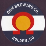 beer sticker from Old Colorado Brewing Co. ( CO-OHMB-STI-1 )