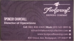 beer business card and similar from Forest City Brewing ( CT-FOOL-BIZ-1 )