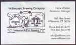 beer business card and similar from Witchdoctor Brewing Co ( CT-WIL-BIZ-2 )