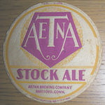 beer coaster from AleWife Grille & Brewery, The ( CT-AET-2 )