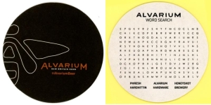 beer coaster from Area TWO ( CT-ALVA-1 )