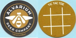 beer coaster from Area TWO ( CT-ALVA-4 )