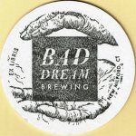 beer coaster from BAD SONS Beer Co. ( CT-BADD-1 )