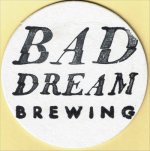 beer coaster from BAD SONS Beer Co. ( CT-BADD-2 )