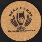 beer coaster from Beaver Beer Co. LLC ( CT-BEAR-1 )