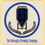 beer coaster from Brass Works Brewing Co. ( CT-BORO-1 )