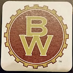 beer coaster from Brewbury ( CT-BRAS-1 )