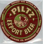 beer coaster from Broad Brook Brewing ( CT-BRI-4 )