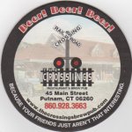 beer coaster from Dead Language Beer Project ( CT-CROS-2 )