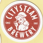 beer coaster from Cliffside Brewing ( CT-CTY-6 )