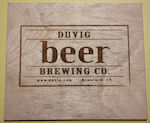 beer coaster from Eagle Bottling Works ( CT-DUV-2 )