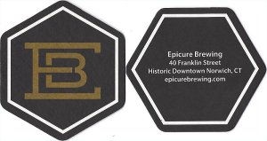 beer coaster from Erector Brewing Collective ( CT-EPIC-1 )