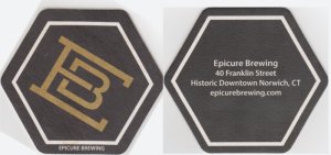 beer coaster from Erector Brewing Collective ( CT-EPIC-2 )