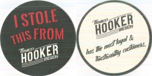 beer coaster from Thump Keg Brewing Co. (Diageo North America) ( CT-HOOK-7 )