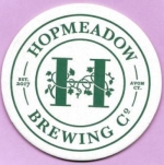 beer coaster from Hops On The Hill Brewery ( CT-HOPM-2 )