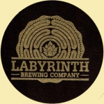 beer coaster from Largay Brewing Co Inc ( CT-LABR-2 )