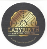 beer coaster from Largay Brewing Co Inc ( CT-LABR-3 )