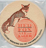 beer coaster from Lasting Brass Craft Brewing ( CT-LAR-5 )