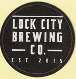 beer coaster from Lost Tourist Brewing  ( CT-LOCK-2 )