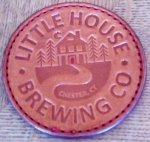 beer coaster from Little Red Barn Brewers ( CT-LTLH-8 )