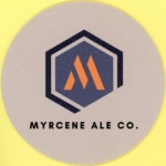 beer coaster from Mystic Microbrewery ( CT-MYRC-3 )