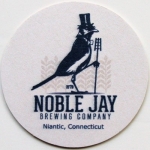 beer coaster from Nod Hill Brewery ( CT-NOBL-1 )