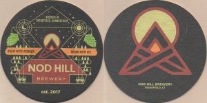 beer coaster from Norbrook Farm Brewery ( CT-NODH-3 )