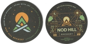 beer coaster from Norbrook Farm Brewery ( CT-NODH-6 )