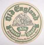 beer coaster from Olde Burnside Brewing ( CT-OLDE-1 )