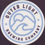 beer coaster from Overshores Brewing Co.  ( CT-OUTR-2 )