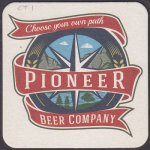 beer coaster from Powder Hollow Brewery ( CT-PION-1 )