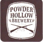 beer coaster from Problem Solved Brewing Co. ( CT-POWD-4 )