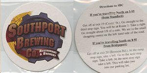 beer coaster from Spacecat Brewing Co. ( CT-SOU-2 )