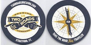 beer coaster from Urban Lodge Brewing Co ( CT-TWOR-1 )