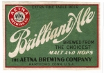 beer label from AleWife Grille & Brewery, The ( CT-AET-LAB-1 )