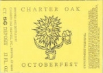 beer label from Charter Oak Brewing (Beer) Co. ( CT-CHAT-LAB-4 )