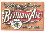 beer label from Hull Brewing Co. ( CT-FISH-LAB-1 )