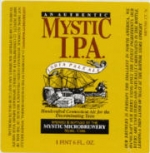 beer label from Mystic River Brewing Co ( CT-MYST-LAB-1 )