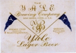 beer label from Woodbury Brewing Company ( CT-YALE-LAB-2 )