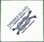 beer napkin from Thomas Hooker (Trout Brook) Brewing Co. ( CT-THIM-NAP-1 )