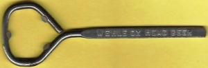 beer opener from Weibel Brewing Co, The ( CT-WEH-OPN-3 )